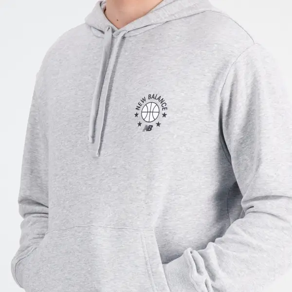 New Balance Lifestyle Erkek Sweatshirt - MNH1411-AG