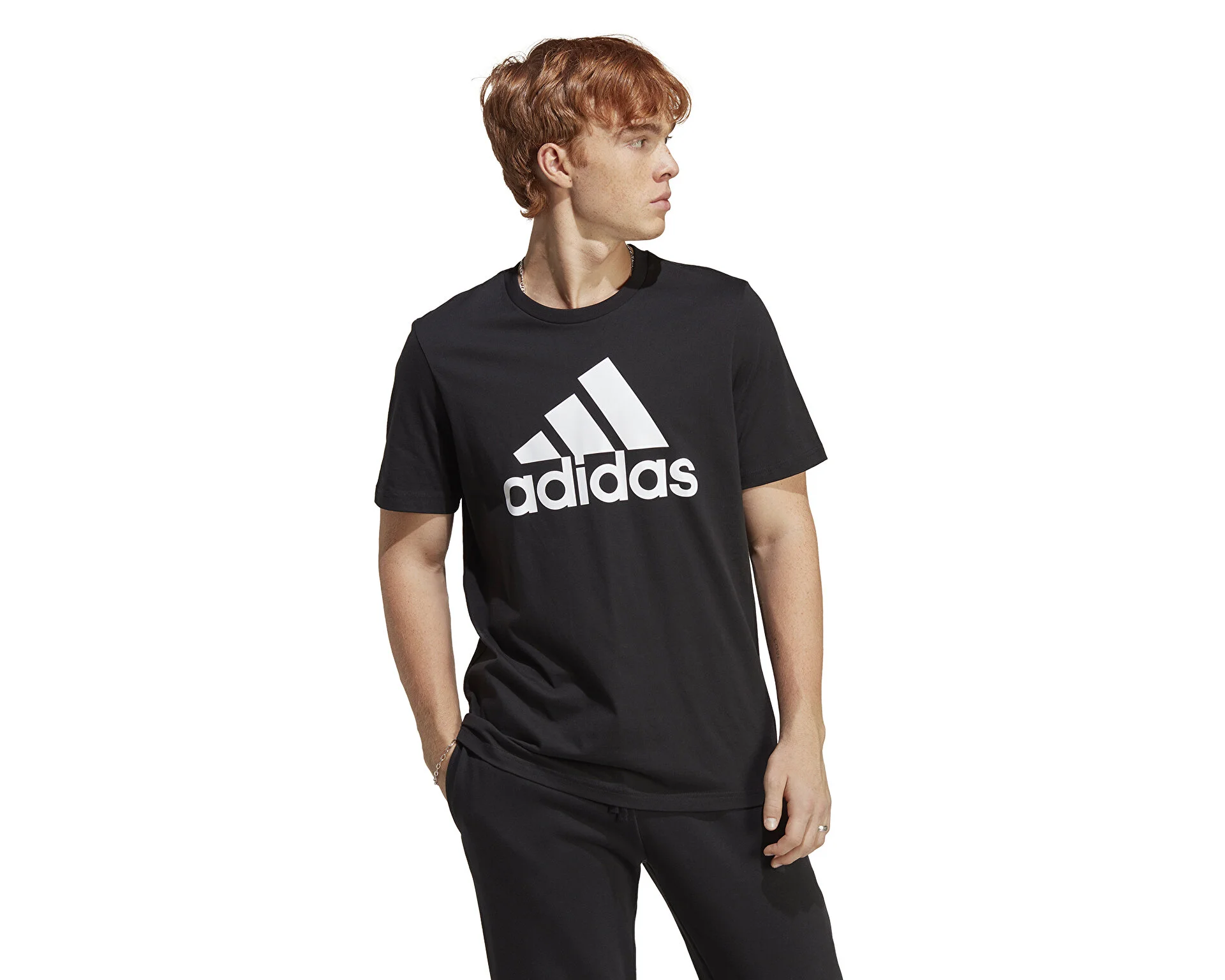 Adidas Essentials Single Jersey Big Logo Erkek Tişört - IC9347