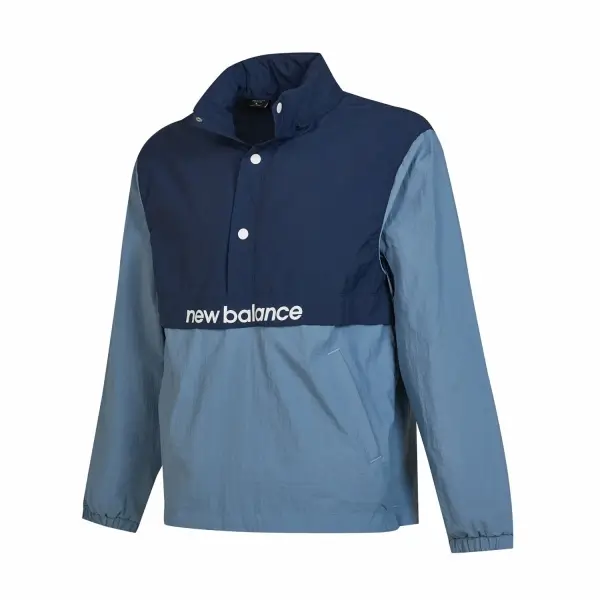 New Balance Lifestyle Unisex Mont & Yağmurluk - UNJ3429-BLU