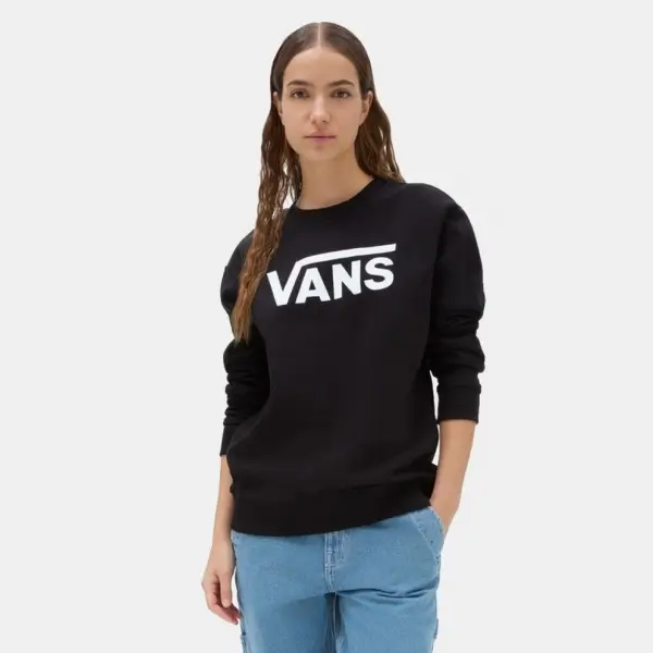 Vans Classic V BFF Crew Kadın Sweatshirt - VN000A5QBLK1