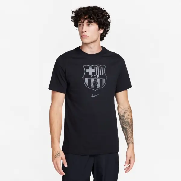 Nike FC Barcelona Crest Erkek Tişört - DJ1306-010