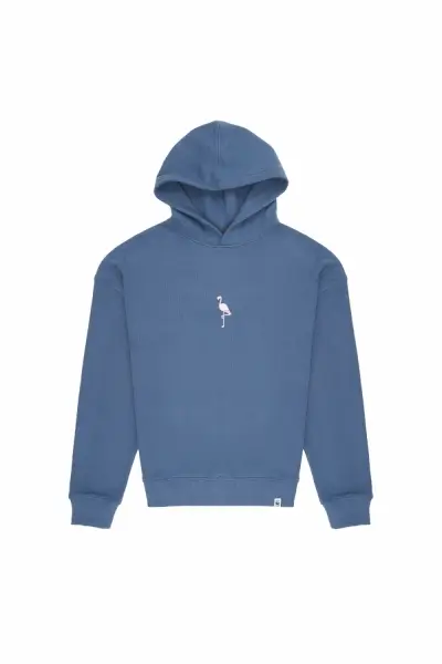 WWF Market Flamingo SuperSoft Unisex Kapüşonlu Sweatshirt - HOD-102XX