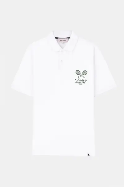 Socrates Tennis Club Unisex Polo Yaka Tişört - PLO-002-002